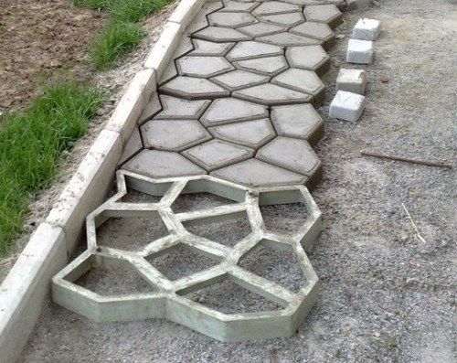 формы тротуарной плитки